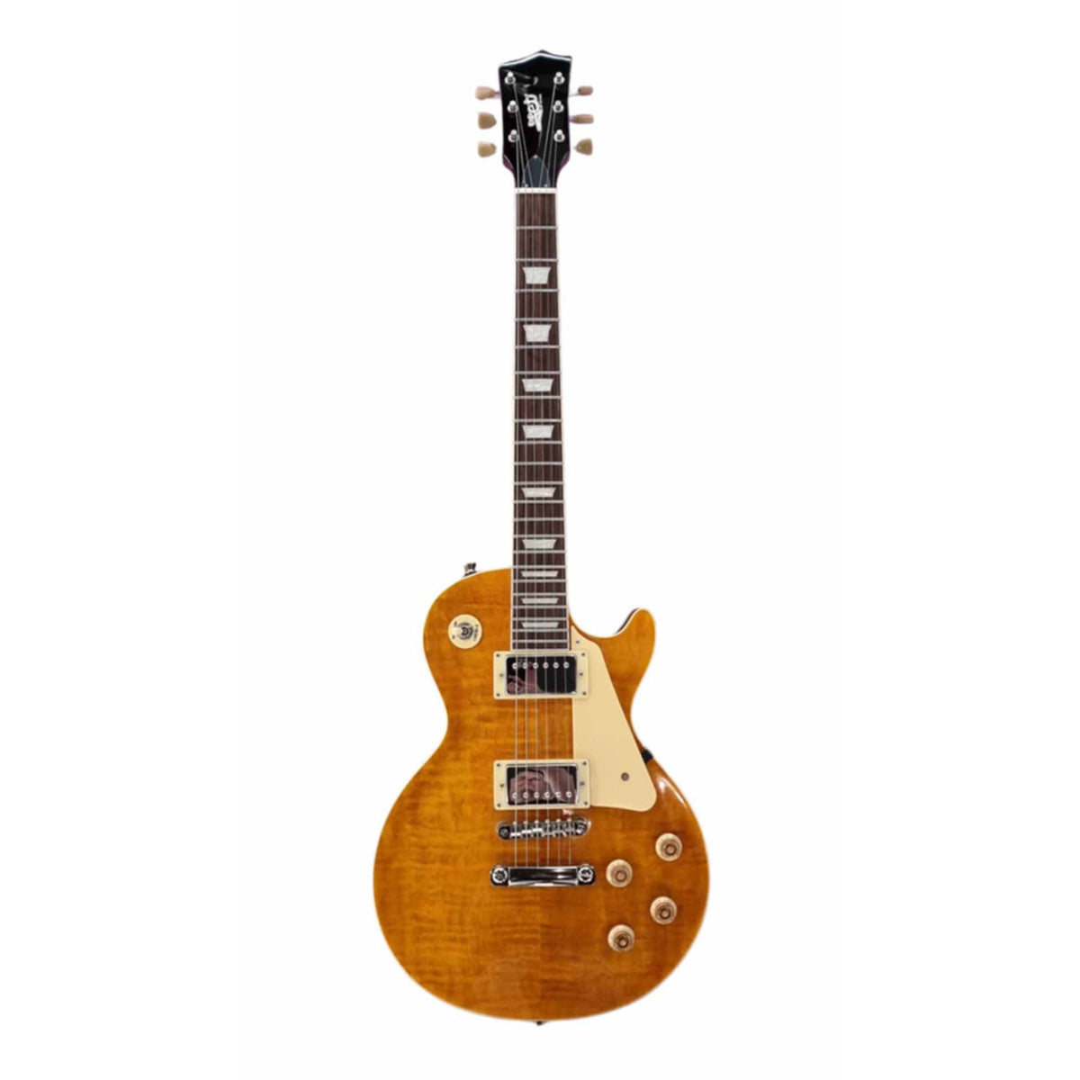 Jet JL-500-LB Single Cut Electric Guitar - Lemon Burst-Jet Guitars-Infinite Music