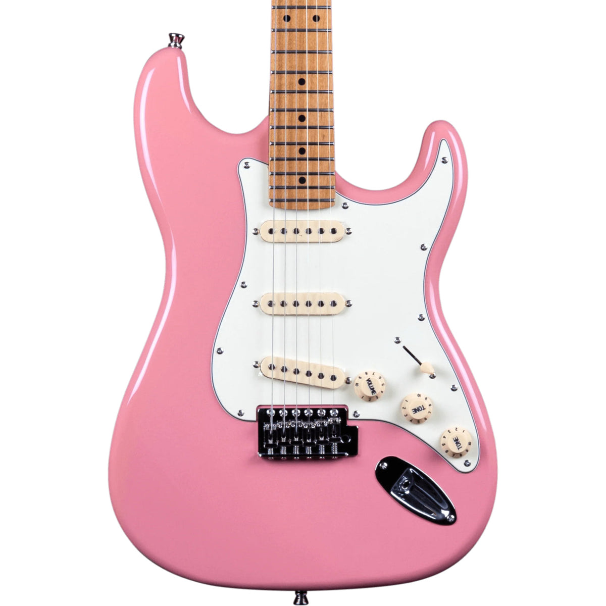 Jet JS-300-BGD SSS Electric Guitar - Burgundy-Jet Guitars-Infinite Music