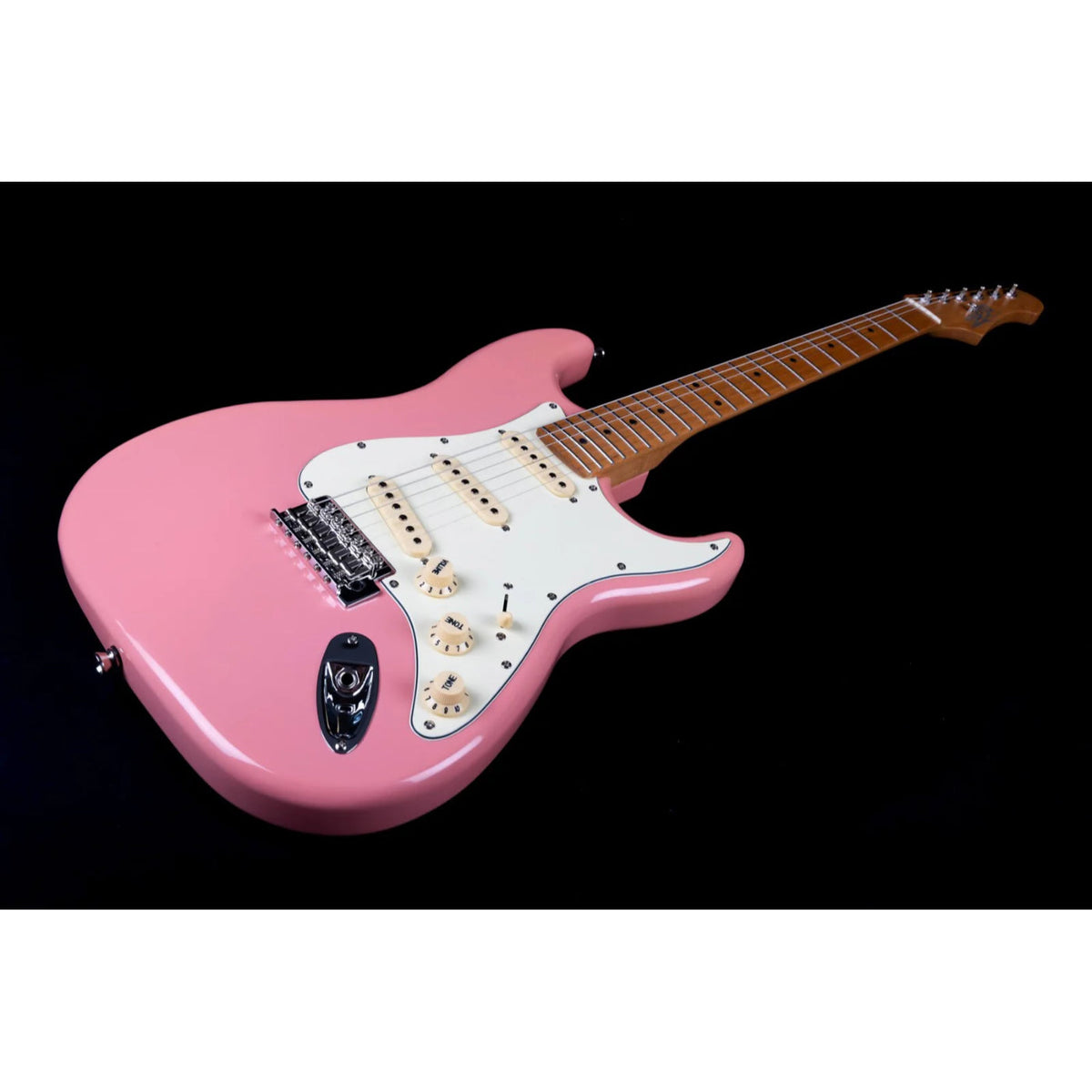 Jet JS-300-BGD SSS Electric Guitar - Burgundy-Jet Guitars-Infinite Music