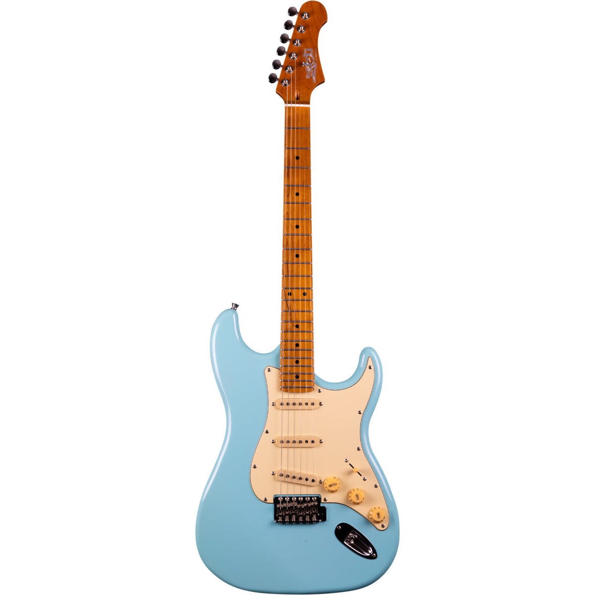 Jet JS-300 Electric Guitar SSS Canadian Roasted Maple Neck - SONIC BLUE-Jet Guitars-Infinite Music
