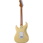 Jet JS-400 Electric Guitar HSS Canadian Roasted Maple Neck - VINTAGE YELLOW-Jet Guitars-Infinite Music