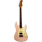 Jet JS-400 Electric Guitar HSS Rosewood Fingerboard - SHELL PINK-Jet Guitars-Infinite Music