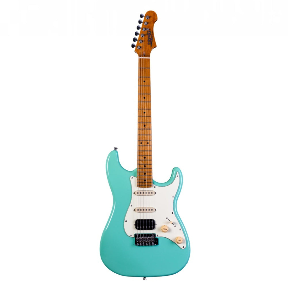 Jet JS-400 SFG Electric Guitar HSS Rosewood FB -SEAFOAM GREEN-Jet Guitars-Infinite Music