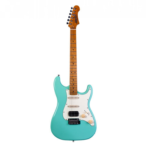 Jet JS-400 SFG Electric Guitar HSS Rosewood FB -SEAFOAM GREEN-Jet Guitars-Infinite Music