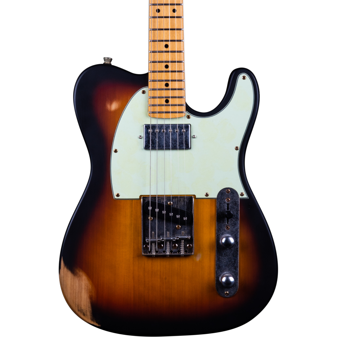 Jet JT-350-RELIC-SB SH Maple Neck - RELIC Sunburst -Jet Guitars-Infinite Music
