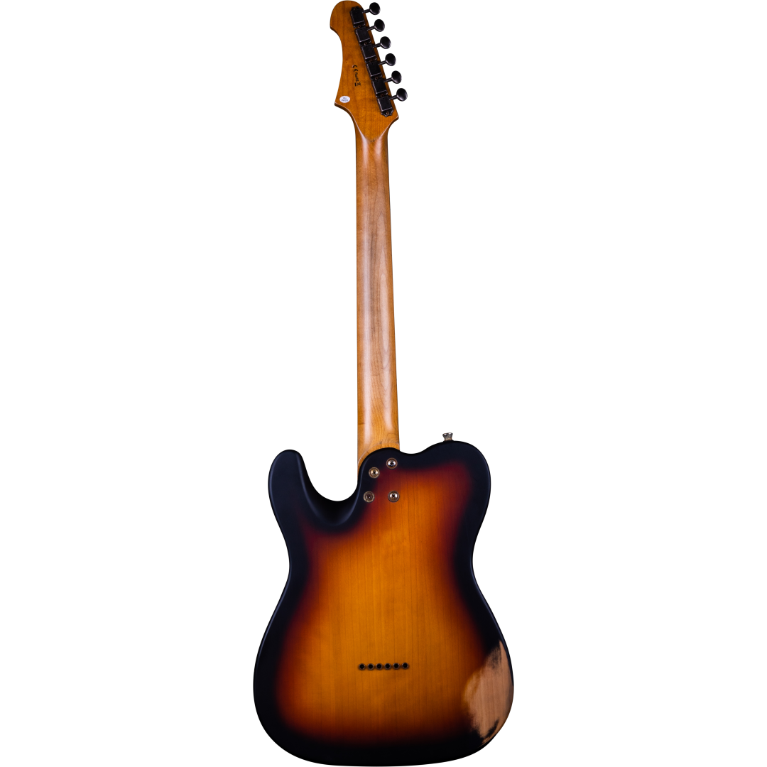 Jet JT-350-RELIC-SB SH Maple Neck - RELIC Sunburst -Jet Guitars-Infinite Music