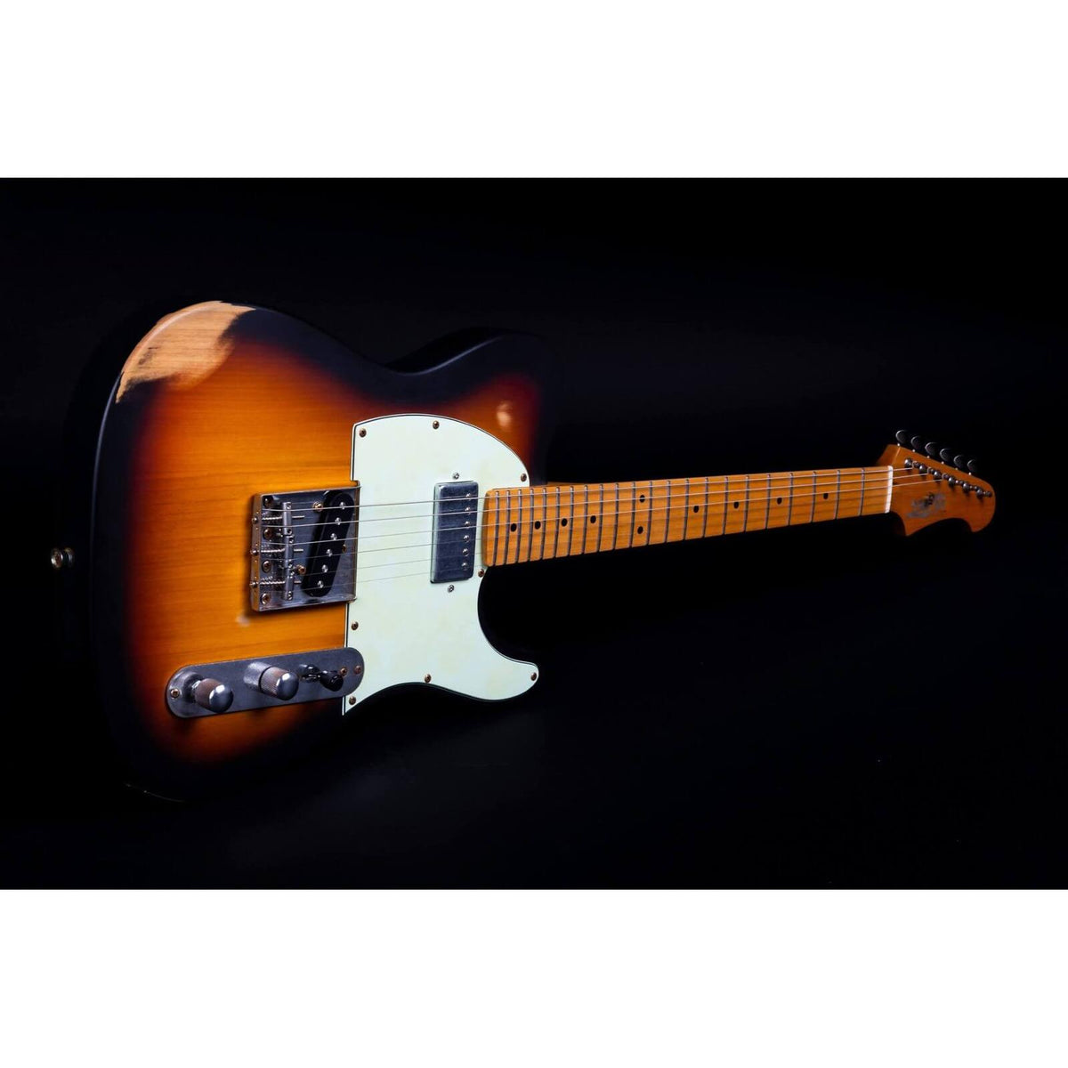 Jet JT-350-RELIC-SB SH Maple Neck - RELIC Sunburst -Jet Guitars-Infinite Music