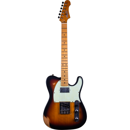 Jet JT-350-RELIC-SB SH Maple Neck - RELIC Sunburst -Jet Guitars-Infinite Music