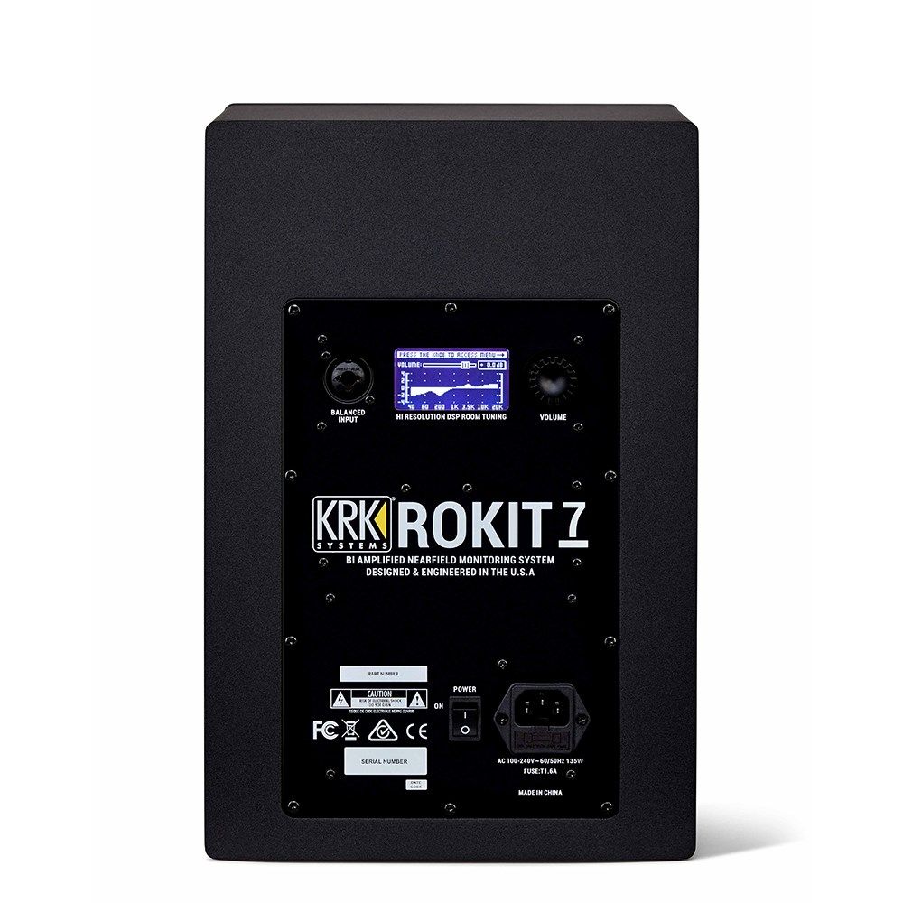 KRK ROKIT RP7G4 7" Studio Monitors - Single-KRK-Infinite Music