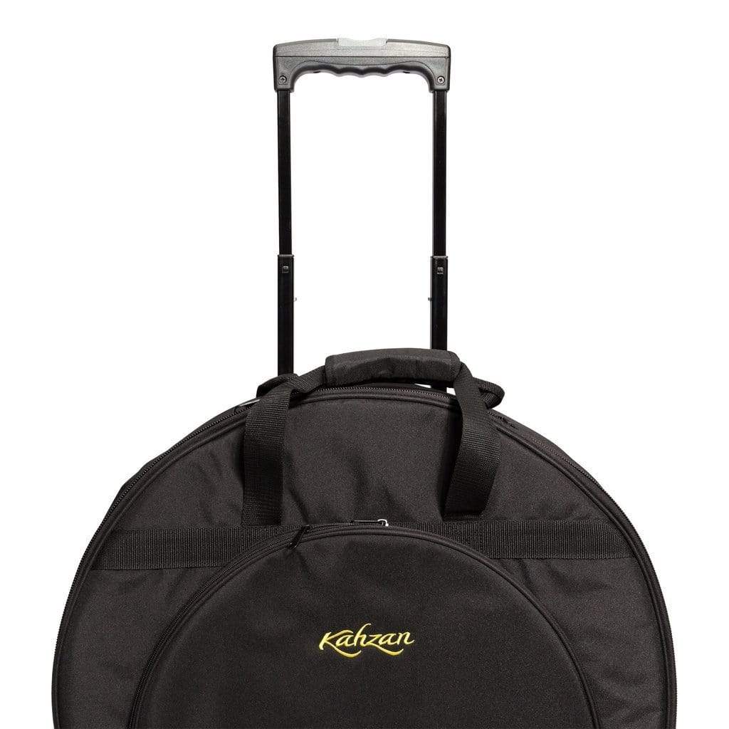 Kahzan Deluxe Cymbal Trolley Bag - Black-Kahzan-Infinite Music