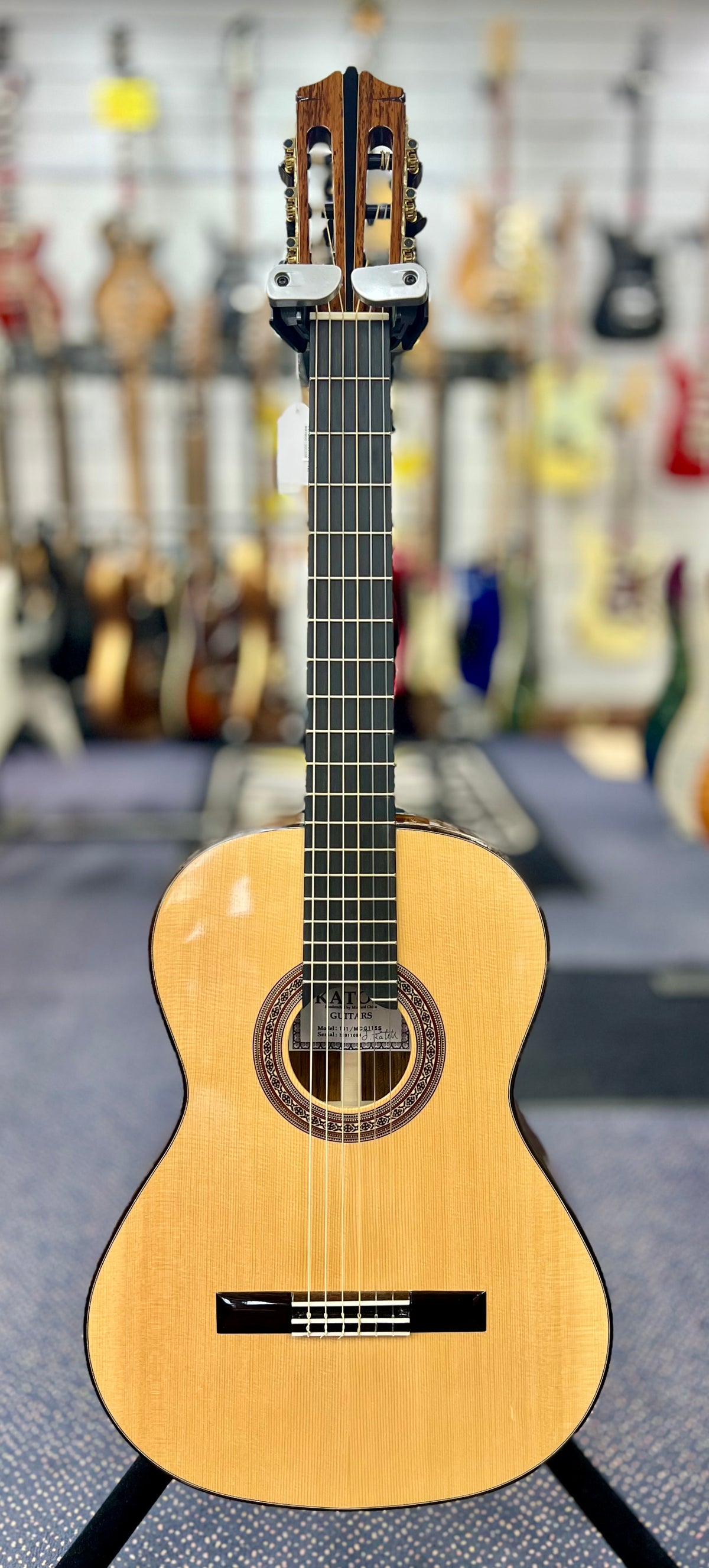 Katoh MCG115S Classical Guitar w/- Hard Case (Pre Owned)-Katoh-Infinite Music