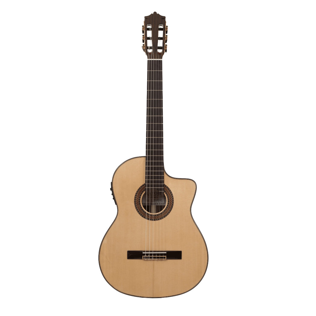 Katoh MCG80SEQT Classical Electric Cutaway Guitar-Katoh-Infinite Music