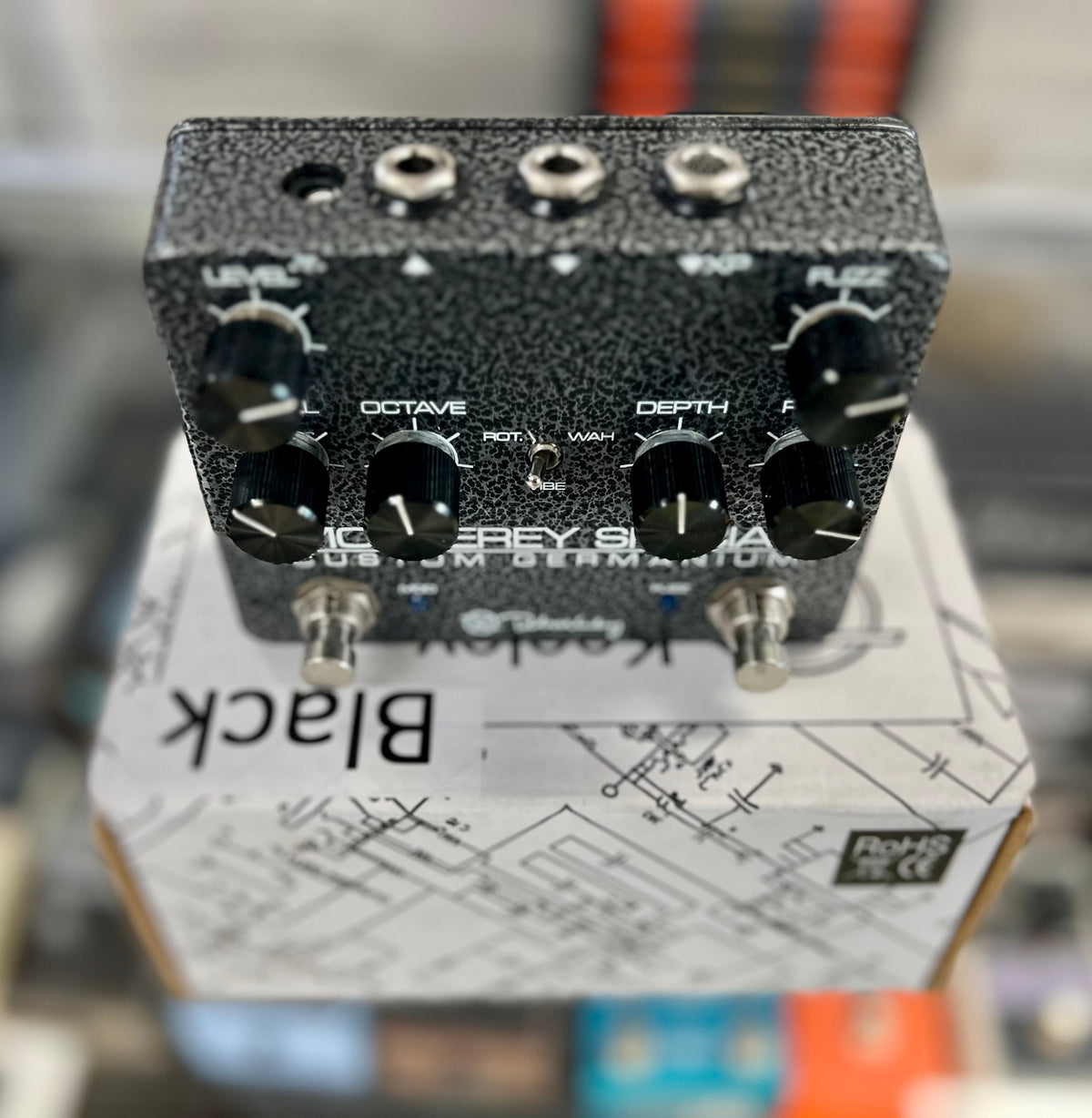 Keeley Monterey Special Custom Germanium Octave/Fuzz/Vibe - Black - ( Pre Owned... W/ Box, etc.)-Keeley-Infinite Music