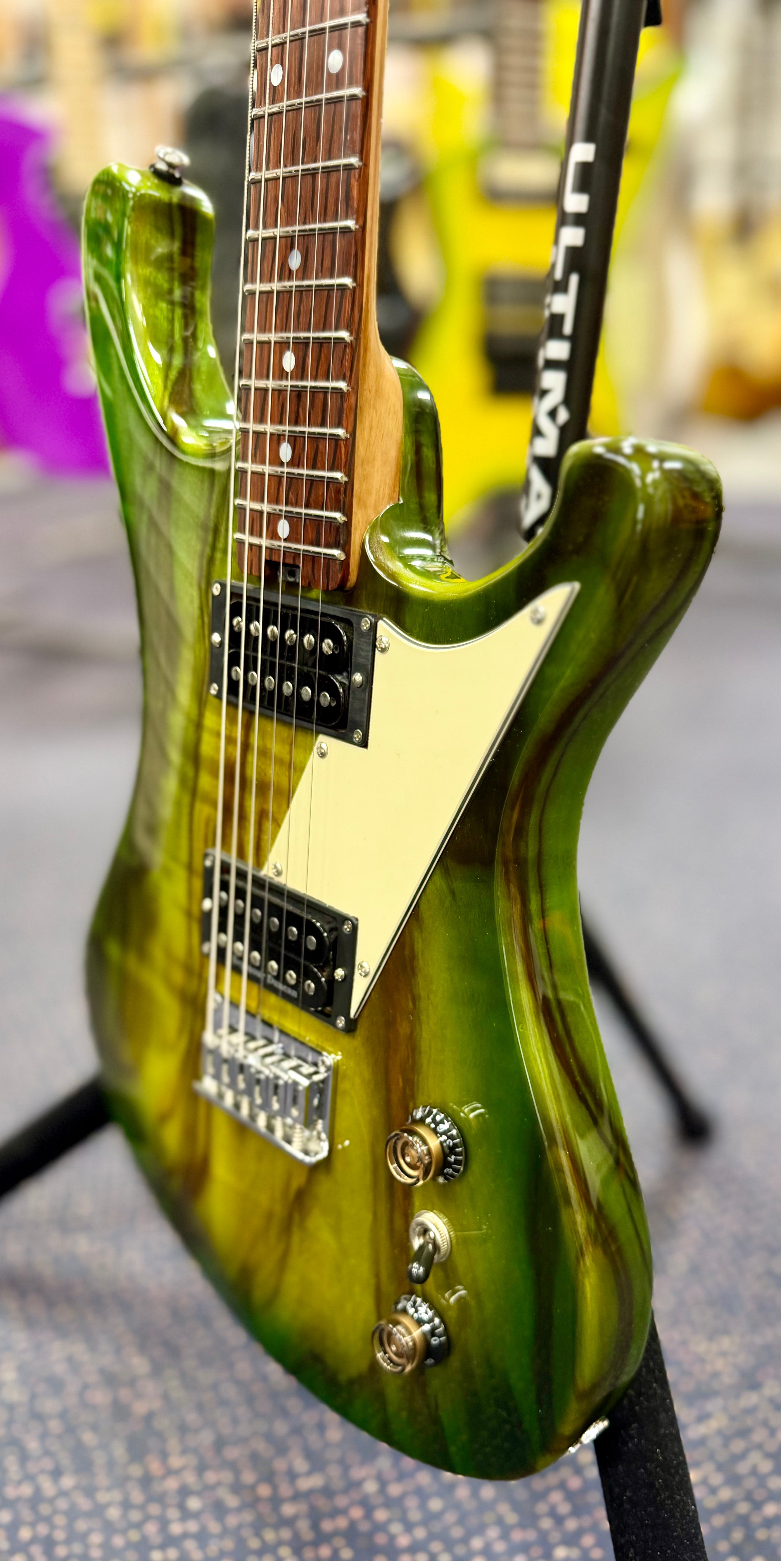 Kendall Custom Guitars "Avocado Burst" Electric Guitar ( Made in Australia )-Kendall Custom Guitars-Infinite Music