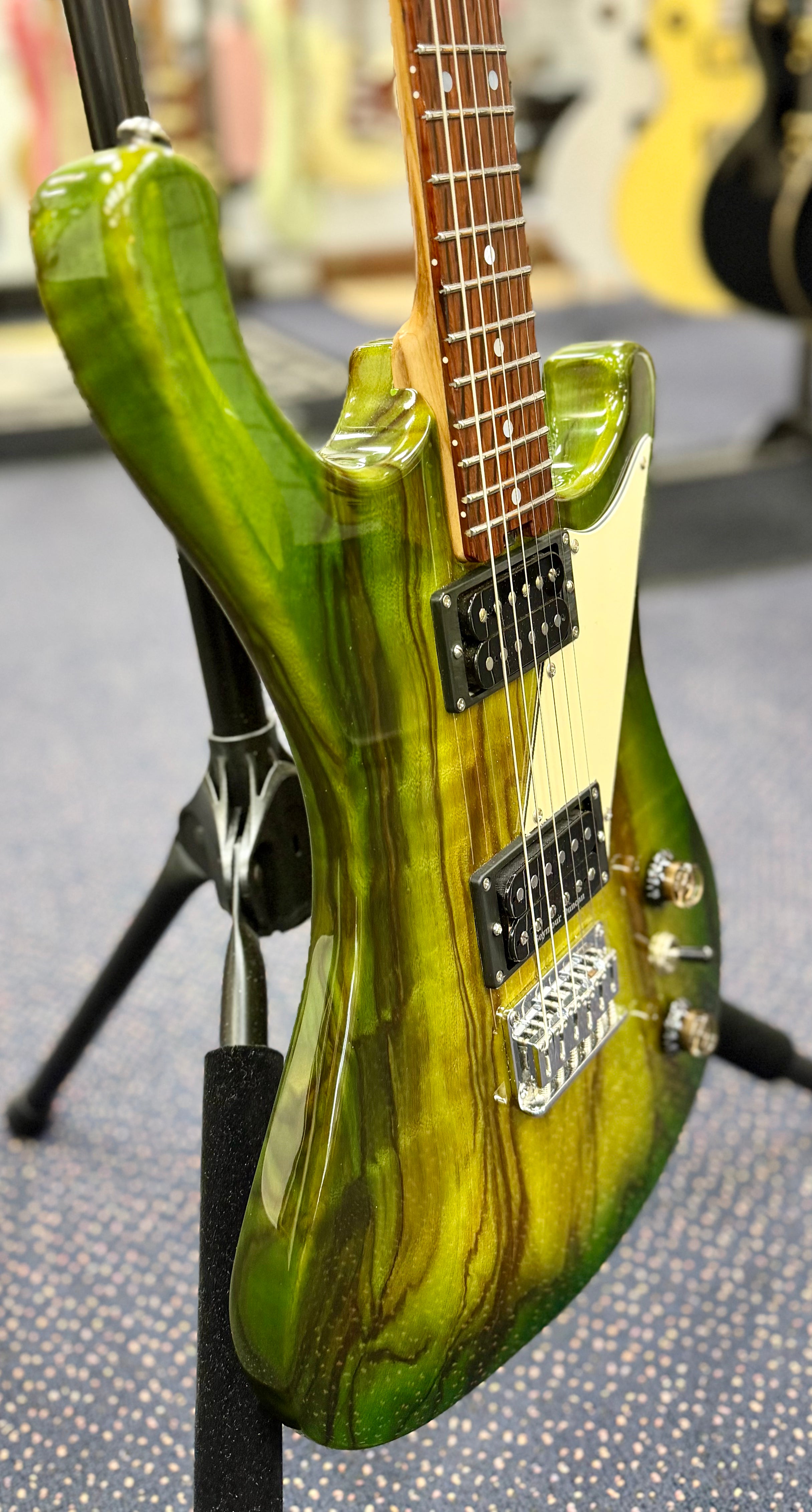 Kendall Custom Guitars "Avocado Burst" Electric Guitar ( Made in Australia )-Kendall Custom Guitars-Infinite Music