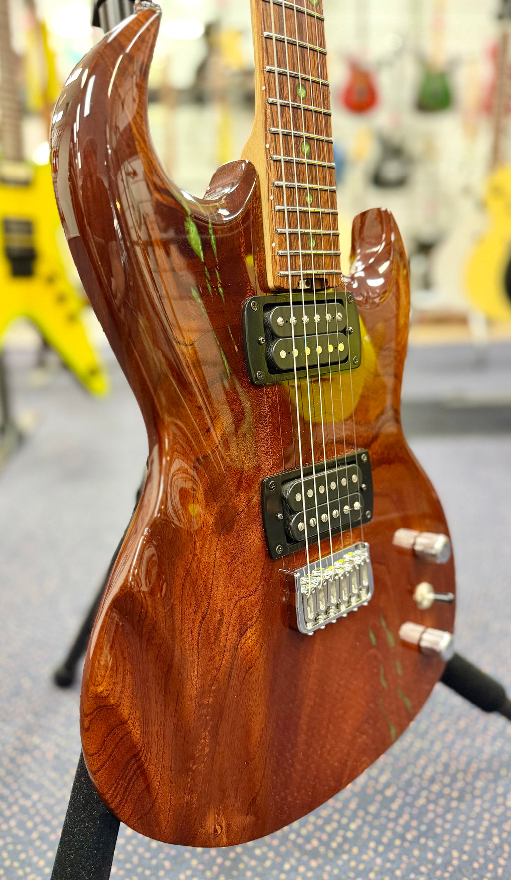Kendall Custom Guitars S.S.G. Electric Guitar - Gloss Natural ( Made in Australia )-Kendall Custom Guitars-Infinite Music