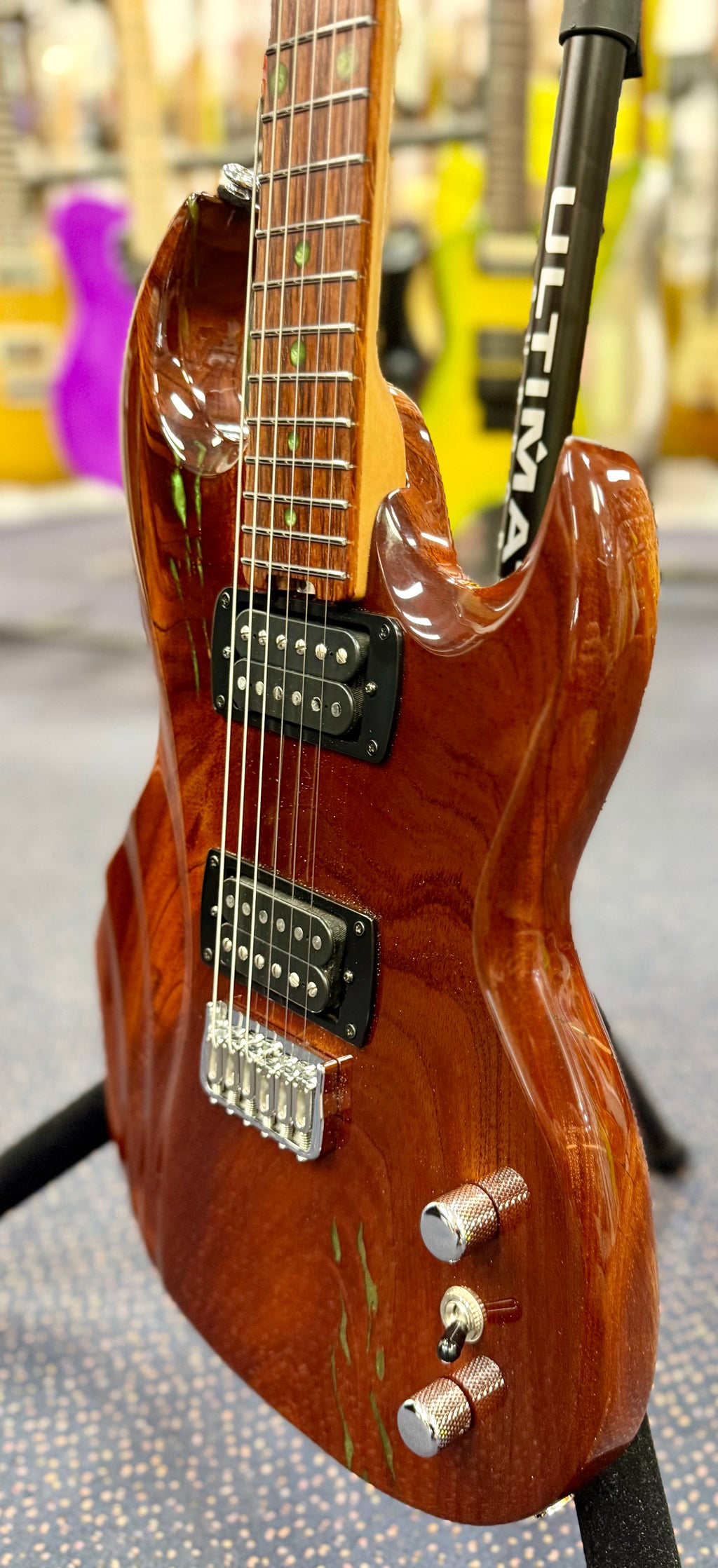 Kendall Custom Guitars S.S.G. Electric Guitar - Gloss Natural ( Made in Australia )-Kendall Custom Guitars-Infinite Music