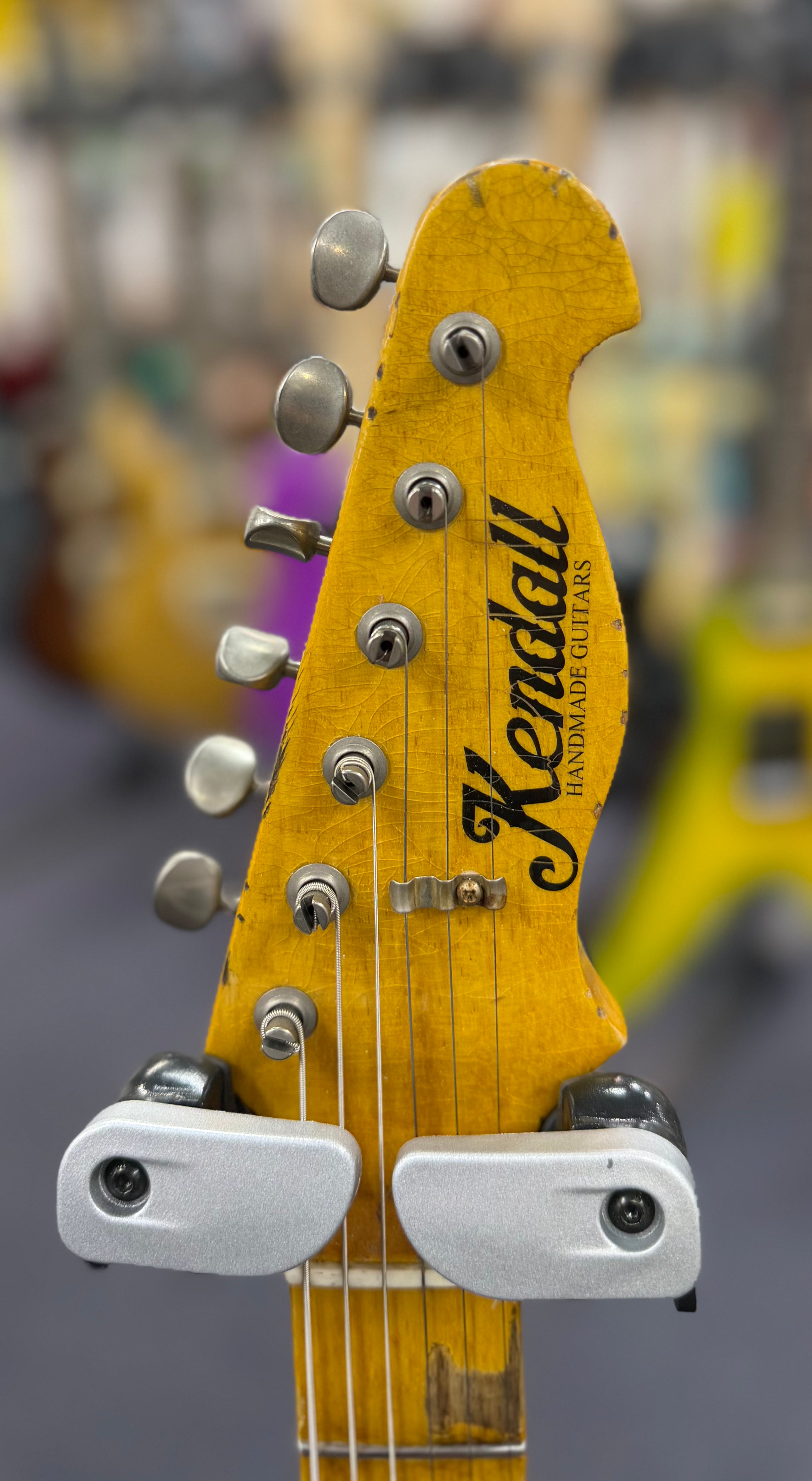 Kendall Custom Guitars T Type Roadworn Electric Guitar - Trans Butterscotch ( Made in Australia )-Kendall Custom Guitars-Infinite Music