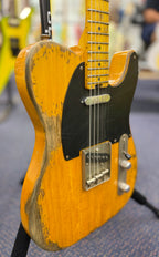 Kendall Custom Guitars T Type Roadworn Electric Guitar - Trans Butterscotch ( Made in Australia )-Kendall Custom Guitars-Infinite Music