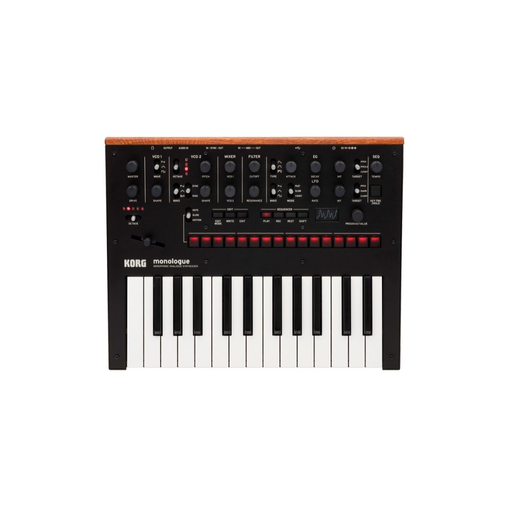 Korg Monologue Monophonic Analog Synthesizer - Black-Korg-Infinite Music