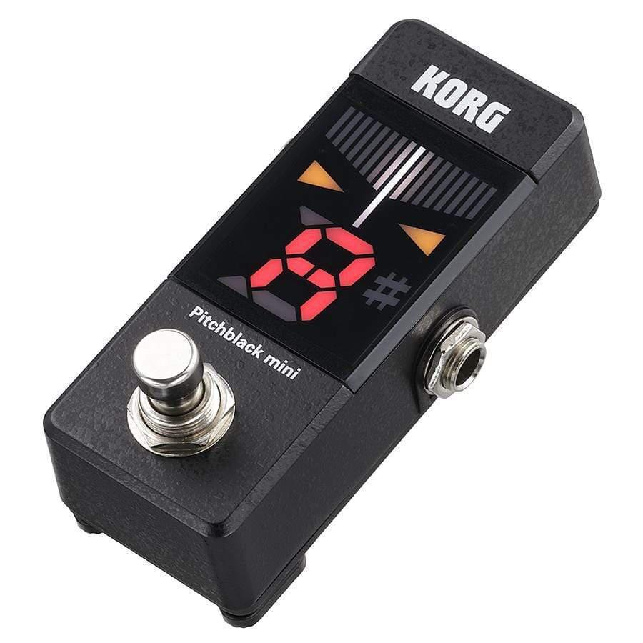 Korg PitchBlack Mini Floor Tuner Black-Korg-Infinite Music