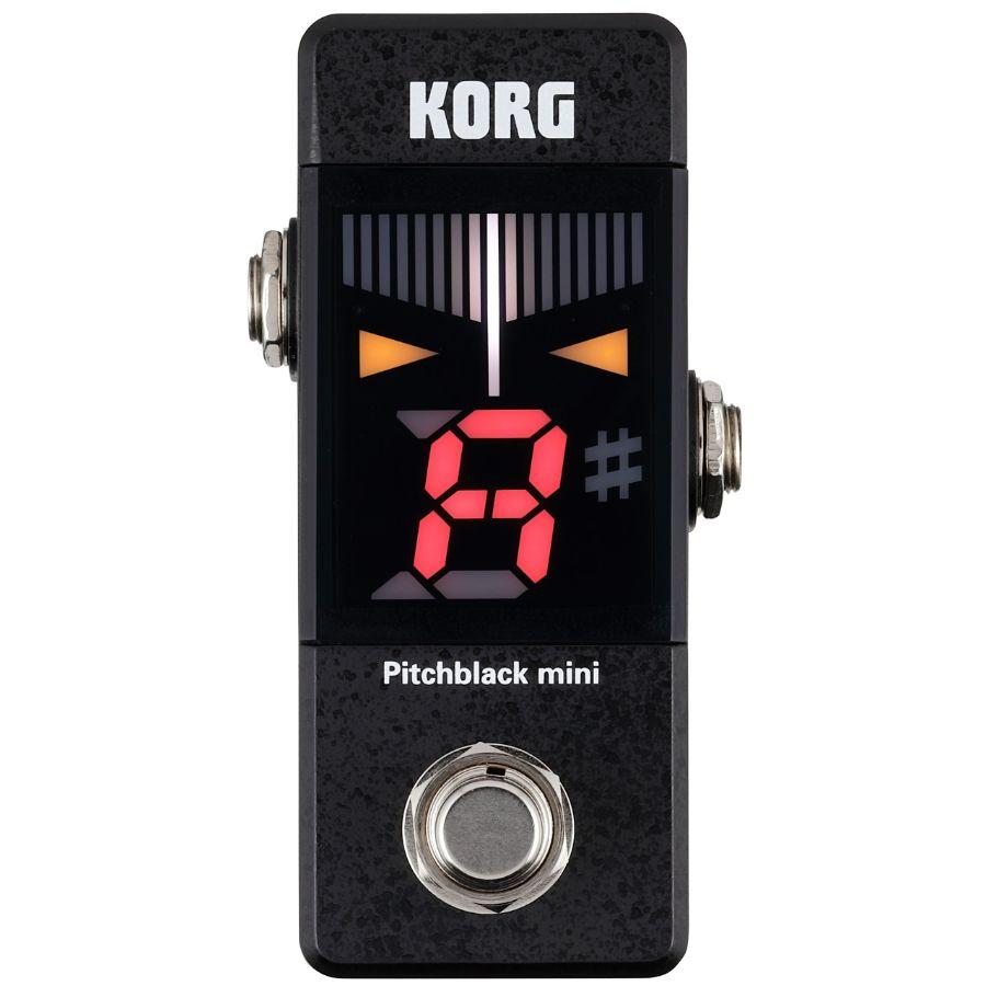 Korg PitchBlack Mini Floor Tuner Black-Korg-Infinite Music