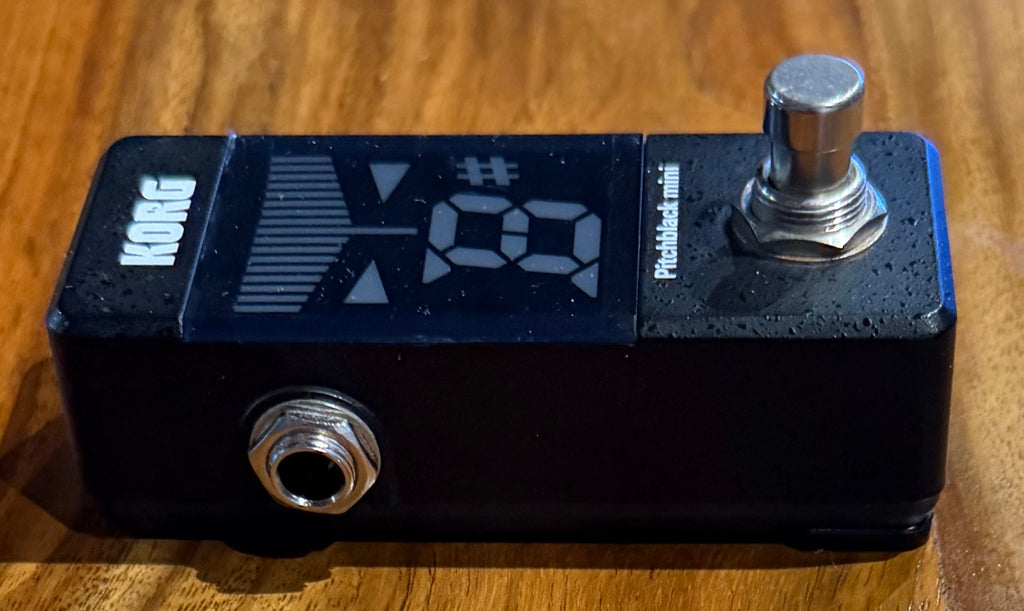 Korg PitchBlack Mini Floor Tuner Black (Pre Owned)-Korg-Infinite Music