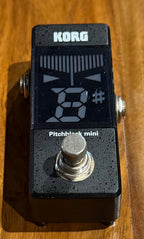 Korg PitchBlack Mini Floor Tuner Black (Pre Owned)-Korg-Infinite Music