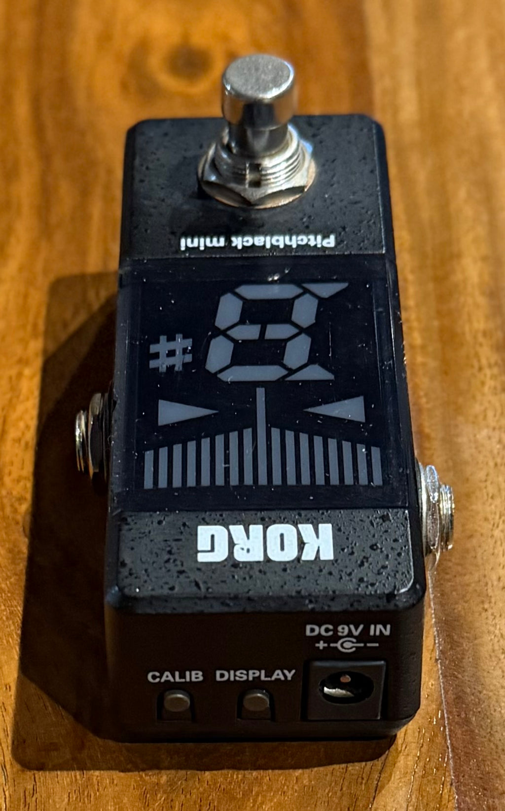 Korg PitchBlack Mini Floor Tuner Black (Pre Owned)-Korg-Infinite Music