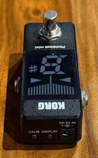 Korg PitchBlack Mini Floor Tuner Black (Pre Owned)-Korg-Infinite Music