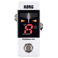 Korg PitchBlack Mini Pedal Guitar Tuner - White-Korg-Infinite Music