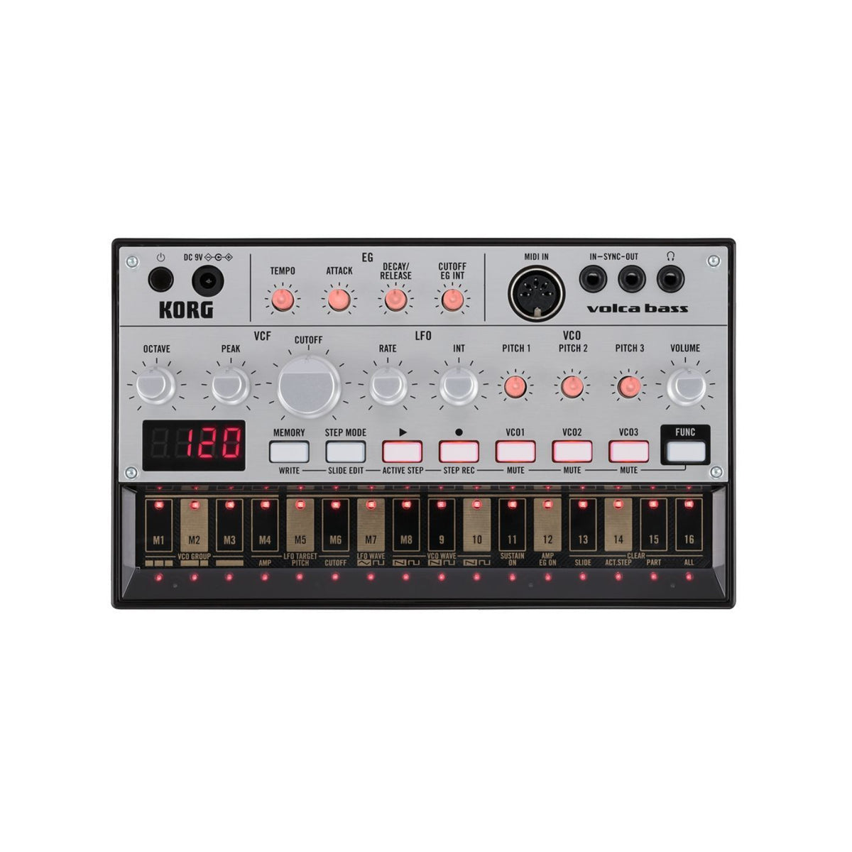 Korg Volca Bass Analogue Bass Machine-Korg-Infinite Music