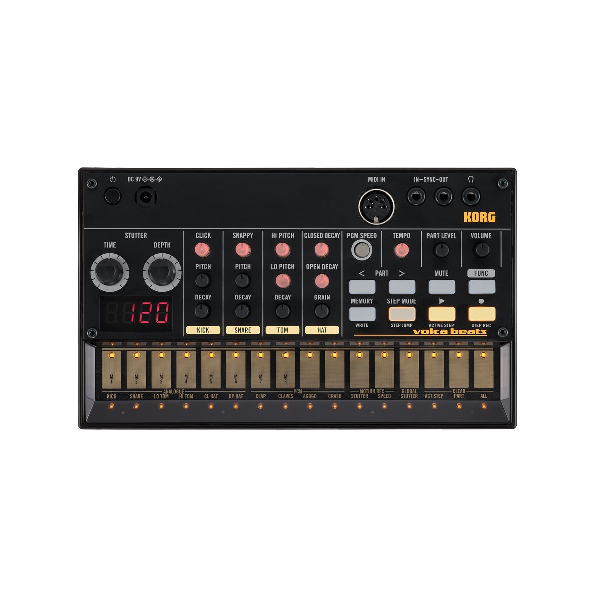 Korg Volca Beats Analogue Rhythm Machine-Korg-Infinite Music