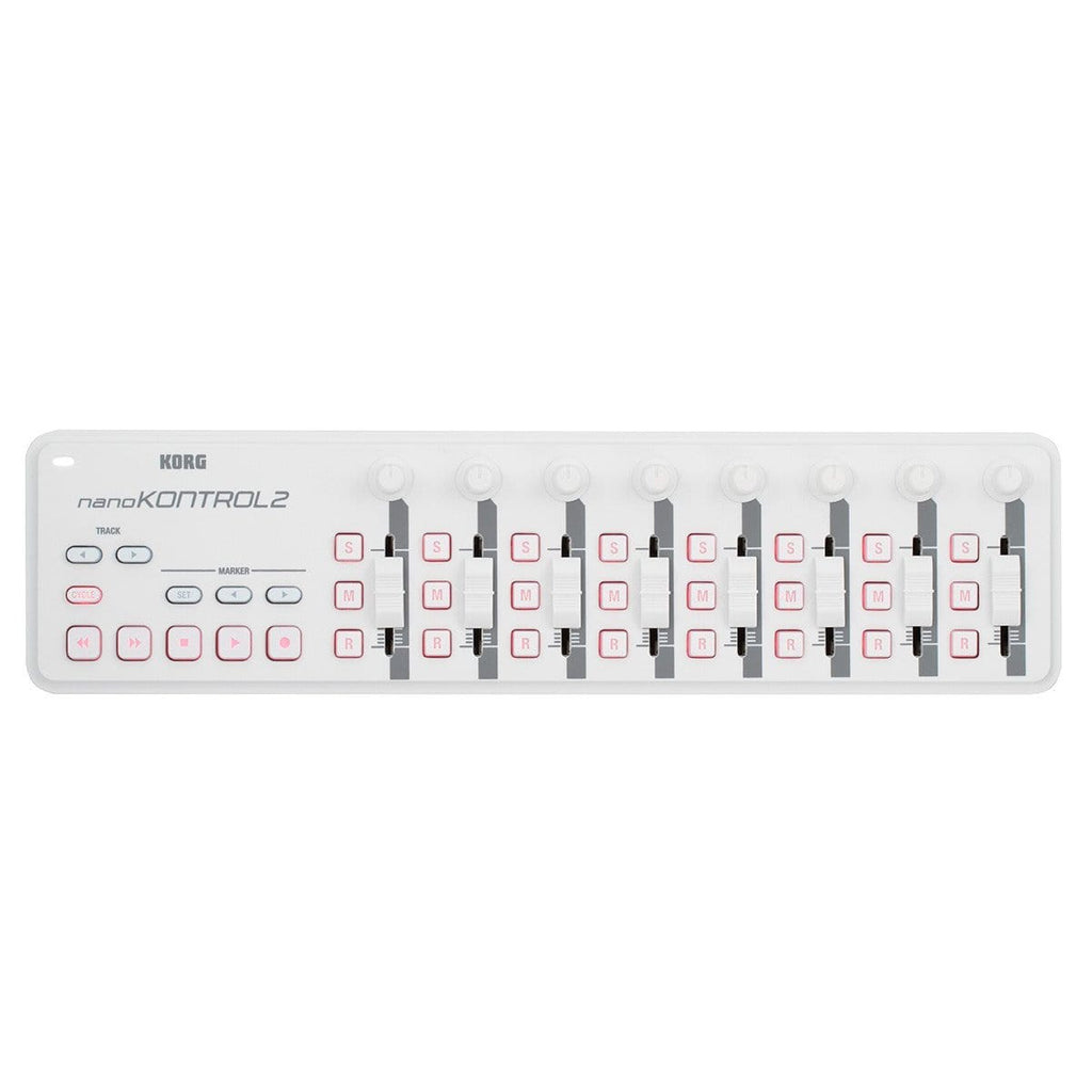 Korg nanoKONTROL2 Slim-Line USB Controller (white)-Korg-Infinite Music