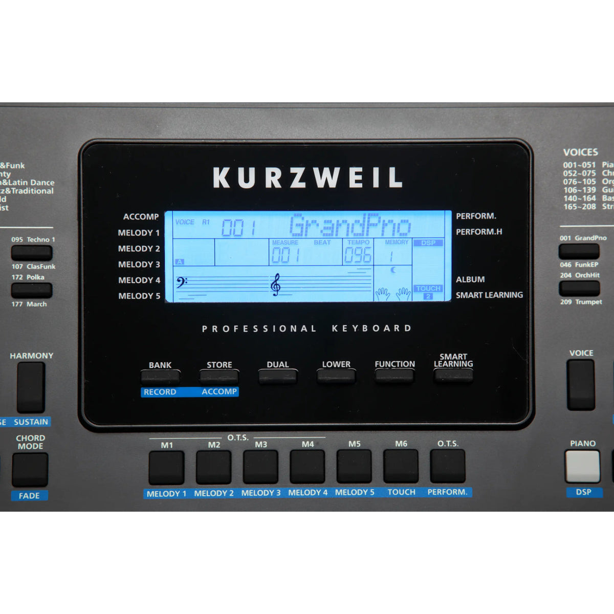 Kurzweil KP150 Portable Arranger Keyboard - 61 Note-Kurzweil-Infinite Music
