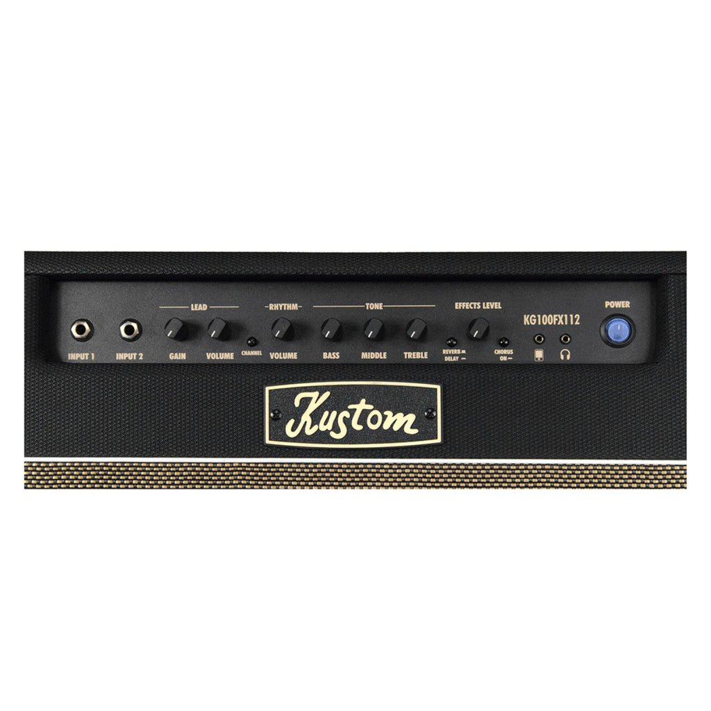 Kustom KG100FX112 100-Watt 1x12 Guitar Combo Amplifier-Kustom-Infinite Music