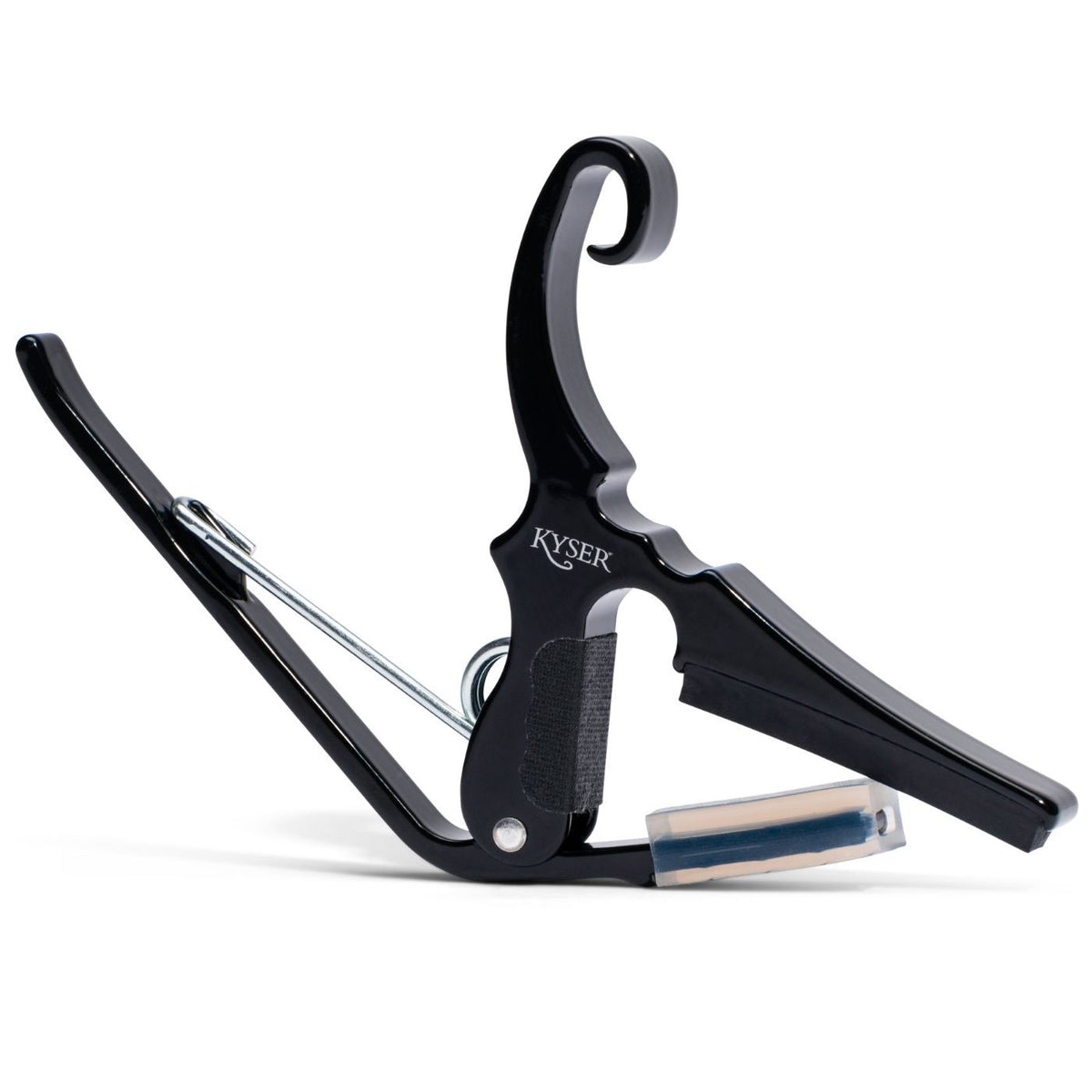 Kyser Quick-Change Drop-D Acoustic Guitar Capo - Black-Kyser-Infinite Music