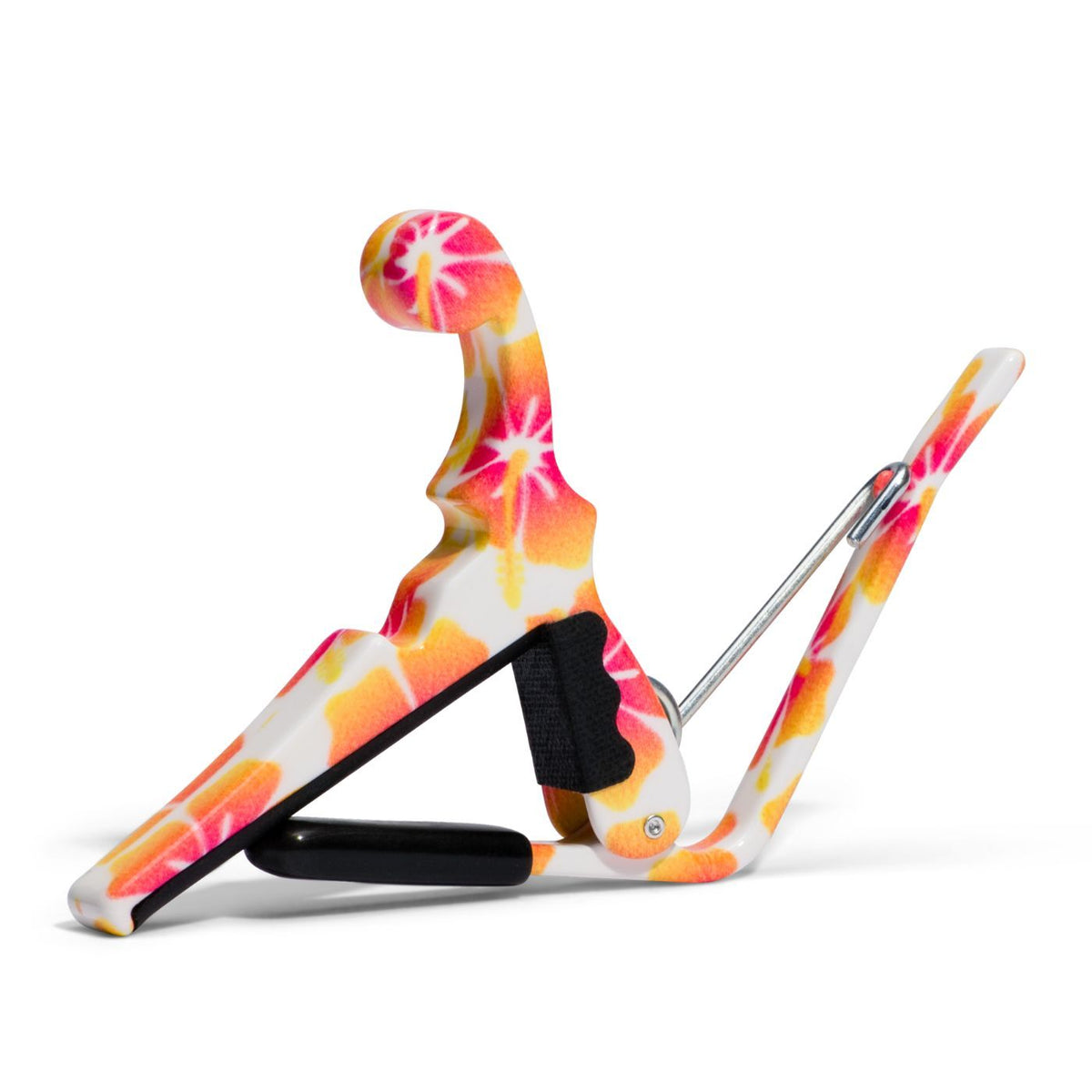 Kyser Quick-Change Ukulele Capo - Pastel Hibiscus-Kyser-Infinite Music