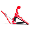 Kyser Quick-Change Ukulele Capo - Red Hibiscus-Kyser-Infinite Music