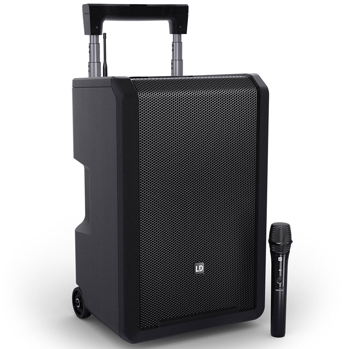 LD ANNY 10 - 10 Inch Bluetooth Portable PA - W/ 1 x WIRELESS MIC - BLACK-LDSYSTEMS-Infinite Music