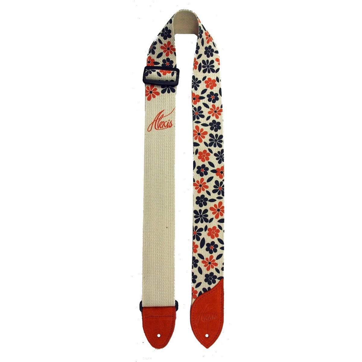 LM Miss Alexis Guitar Strap 70's Flower Print-LM-Infinite Music