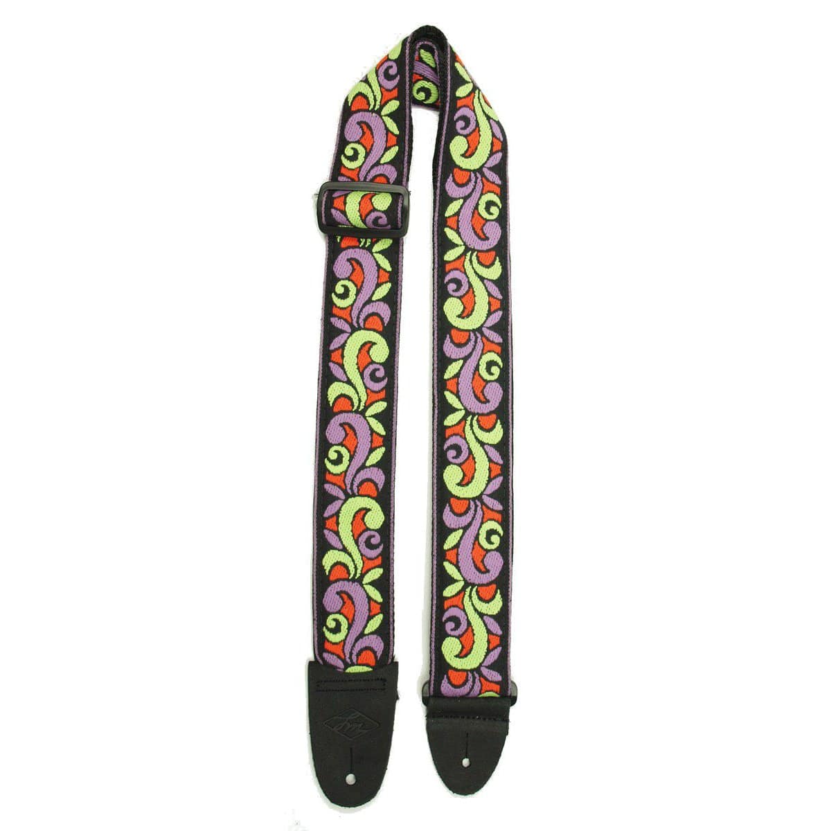 LM Retro Series Woven Jacquard Guitar Strap Multi-Coloured Tapestry Swirl-LM-Infinite Music