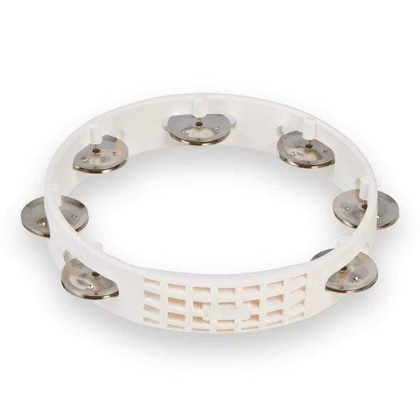 LP Aspire Plastic 8" White Tambourine-LP-Infinite Music