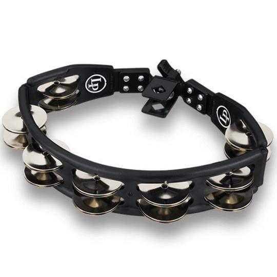 LP Cyclops Mountable Tambourine Black With Steel Jingles LP160-LP-Infinite Music
