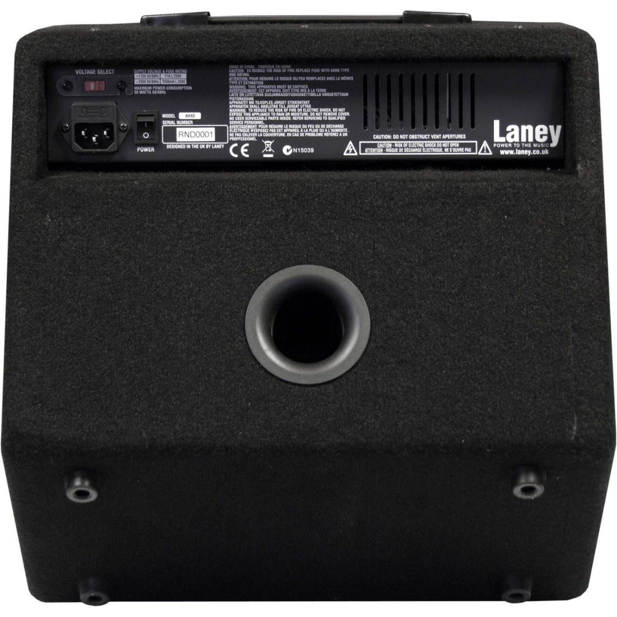 Laney AH40 AudioHub Instrument Amplifier-Laney-Infinite Music