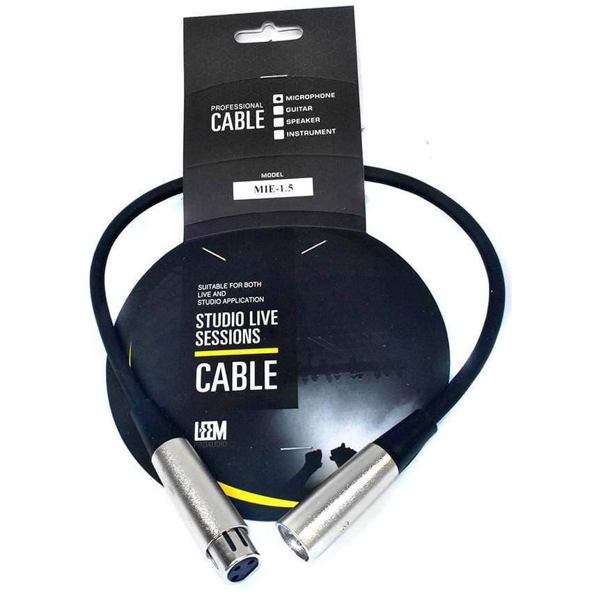 Leem 1.5ft Microphone Cable - XLR Male - XLR Female-Leem-Infinite Music