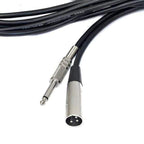 Leem 20ft Instrument Cable 1/4" Straight TS - Male XLR-Leem-Infinite Music