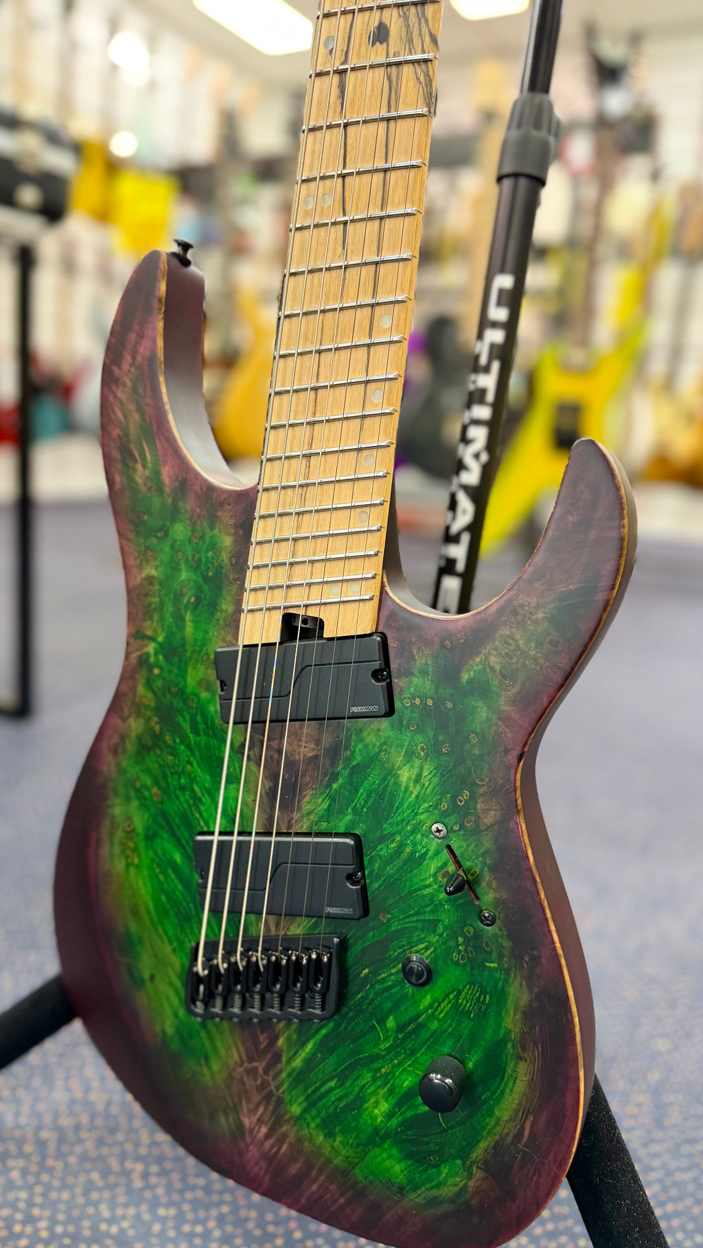 Legator N7FX Ninja X 7 String Multi-Scale - Nexus W/- Deluxe Gigbag (Pre Owned)-Legator-Infinite Music