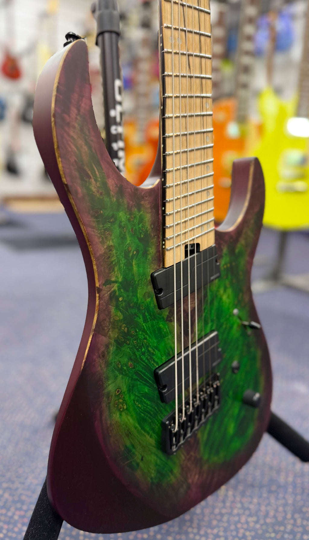 Legator N7FX Ninja X 7 String Multi-Scale - Nexus W/- Deluxe Gigbag (Pre Owned)-Legator-Infinite Music