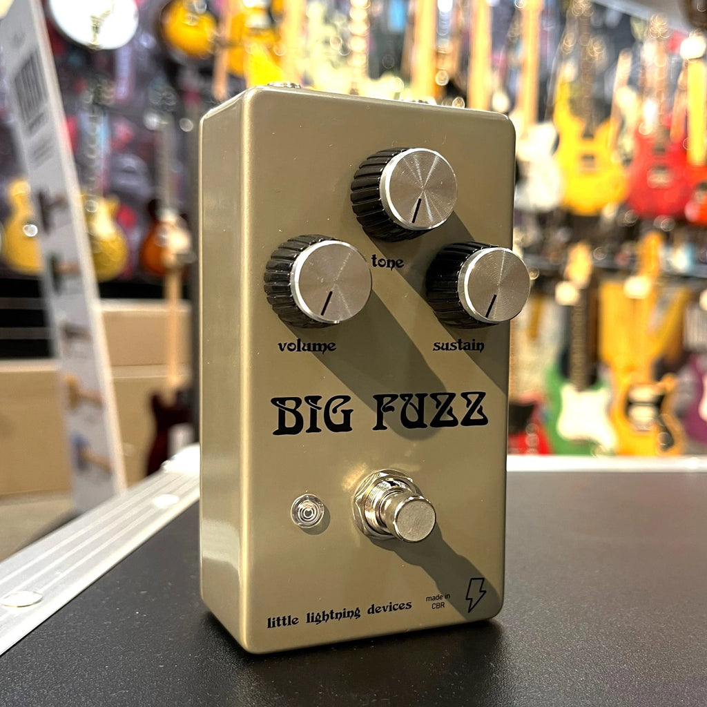 Little Lightning Devices BIG FUZZ Pedal - Violet Era Logo-Little Lightning Devices-Infinite Music